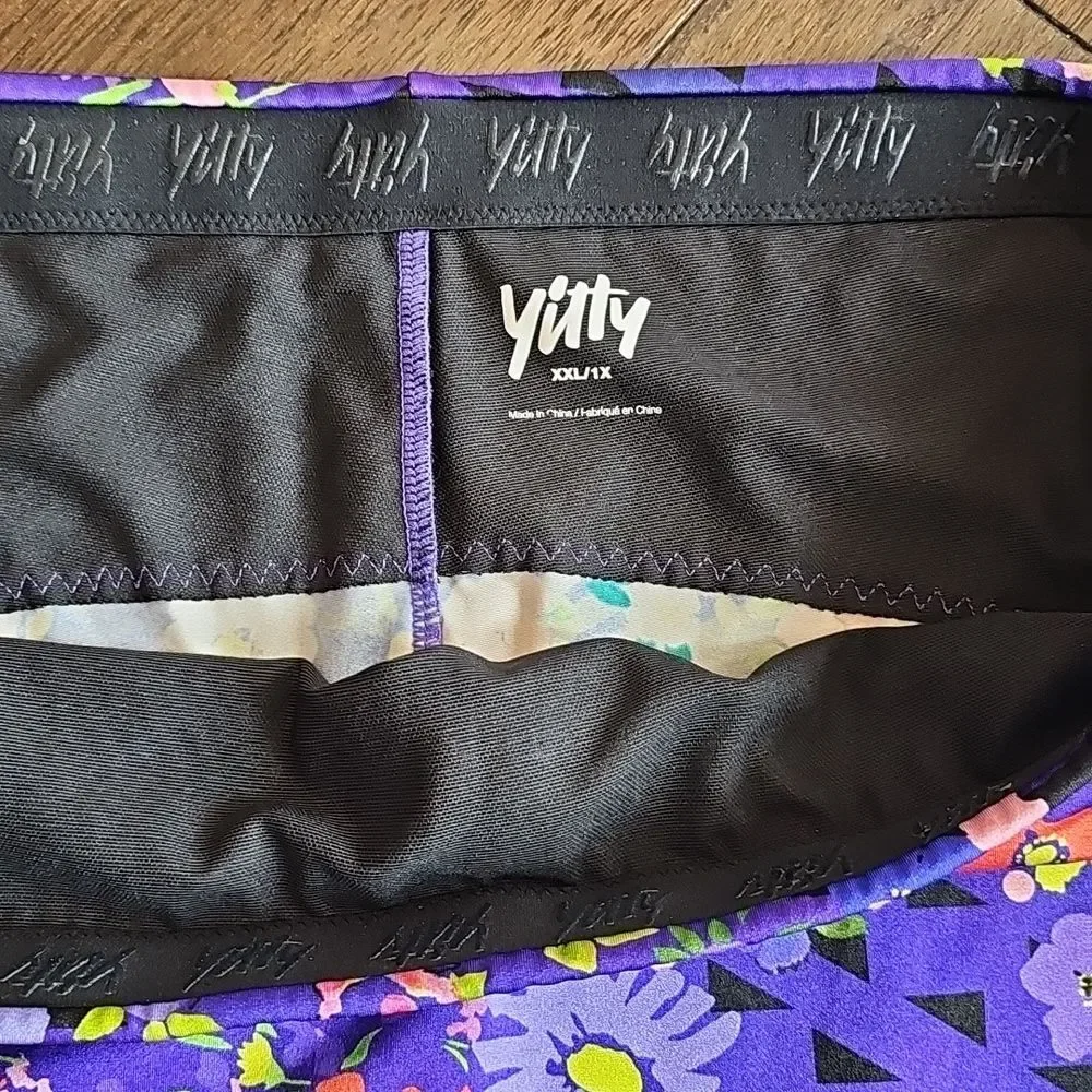 Yitty Lizzo Fabletics Headliner Shaping High Waist Shorts XXL/1X